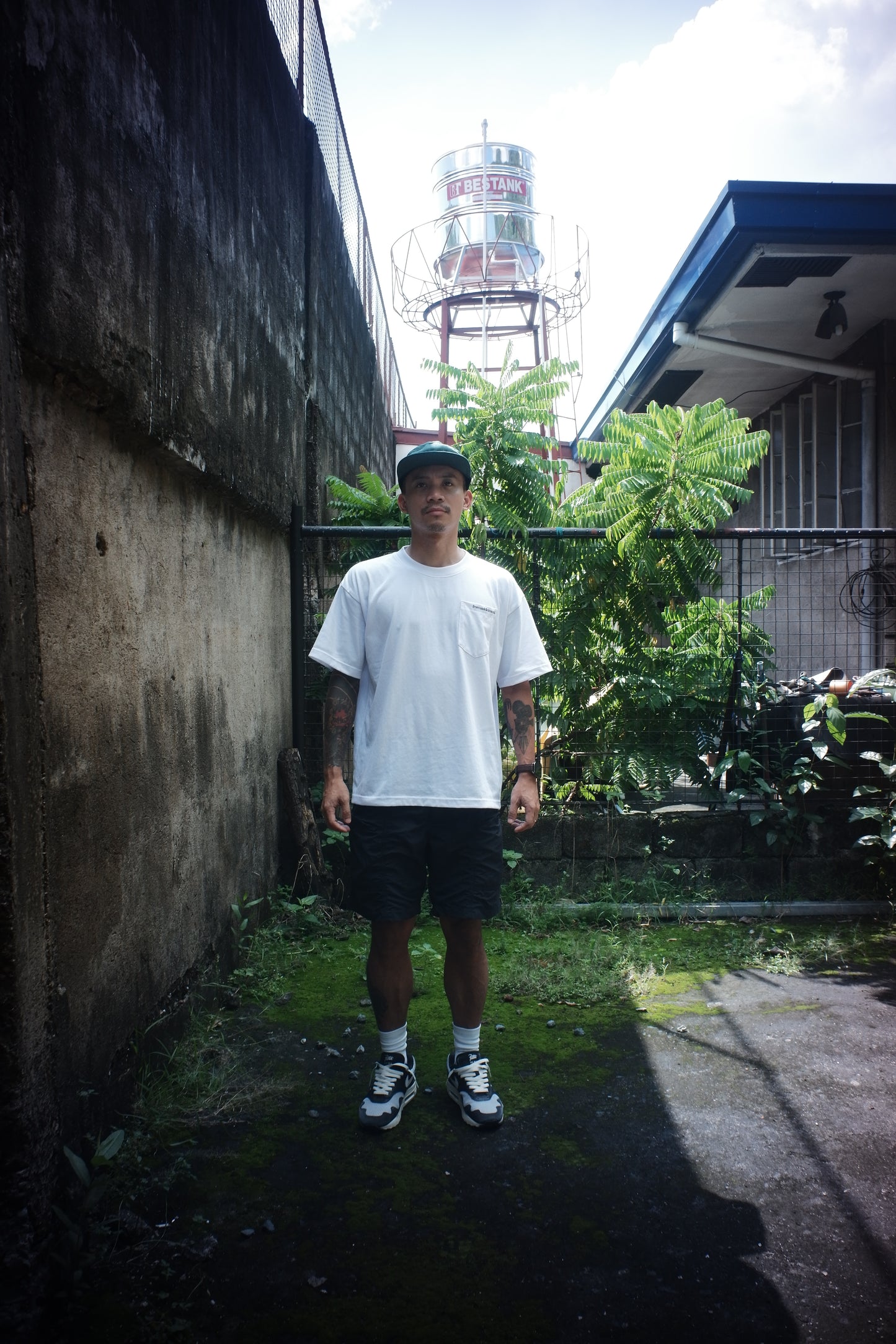 Draft Pocket Tee White